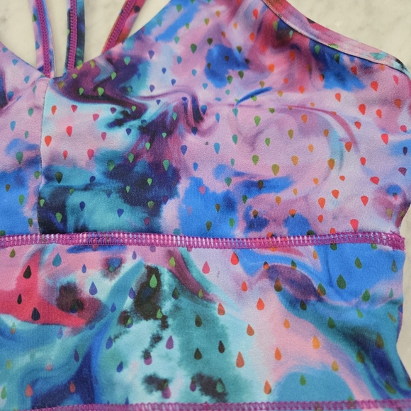 Born Primitive Rhapsody Sports Bra - Long Line Strappy - Purple Rain - SZ Small - Picture 5 of 5